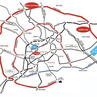Giao các địa phương tự đầu tư đường Vành đai 3, 4 vùng TP.HCM mở rộng