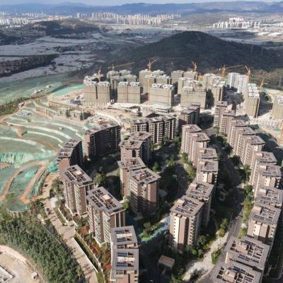 Bất động sản tăng nóng, một ngọn núi ở Trung Quốc bị bê tông hóa