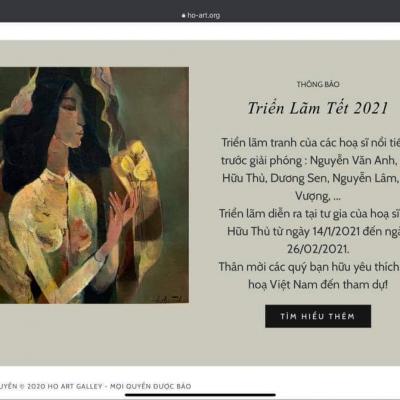 Triển lãm tranh sơn dầu của nhiều họa sĩ nổi tiếng
