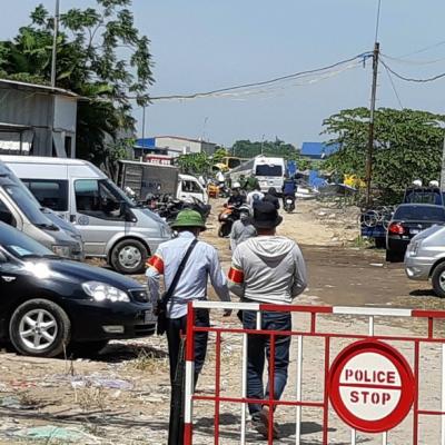 Chủ tịch TP Hải Phòng kiểm tra cưỡng chế khu nhà xây trên đất quốc phòng