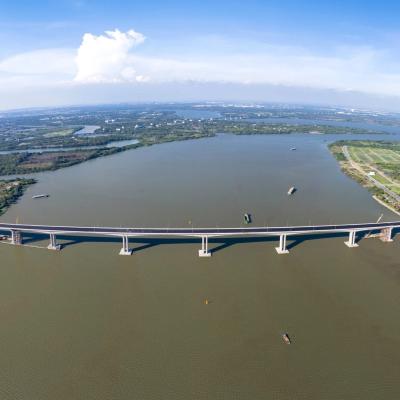 Hình ảnh mới nhất về cầu Nhơn Trạch nối TP.HCM sắp thông xe