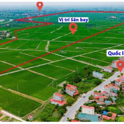 Đổ xô mua đất quanh khu vực làm sân bay quốc tế gần 30.000 tỷ đồng, nằm giữa 4 thành phố: Có lô đất tăng nửa tỷ đồng chỉ sau gần 3 tháng!