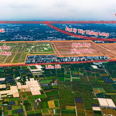 Toàn cảnh Vinhomes Đan Phượng, dự án thấp tầng lớn bậc nhất phía Tây Thủ đô trước ngày đổ bộ ra thị trường