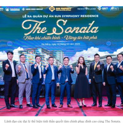 Lễ ra quân dự án The Sonata: “Hào khí chiến binh - Vững tin bứt phá”.