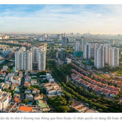 Quy định thí điểm thực hiện dự án nhà ở thương mại thông qua thỏa thuận về nhận quyền sử dụng đất